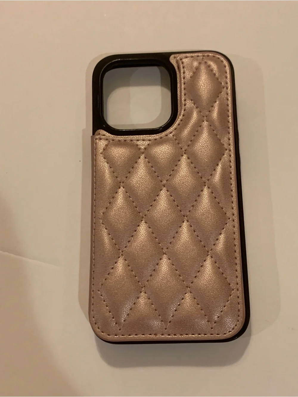 iPhone Case Bundle Pink Quilted Faux Leather Bling Rhinestone Crystal Y2K Coquet